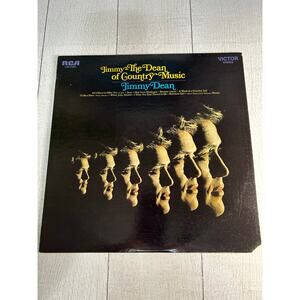 Vintage 1970 Jimmy Dean Jimmy - The Dean of Country Music Vinyl Album